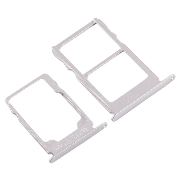 SIM Card Tray + SIM Card Tray + Micro SD Card Tray for Nokia 3.1 TA-1049 TA-1057 TA-1063 TA-1070, For Nokia 3.1