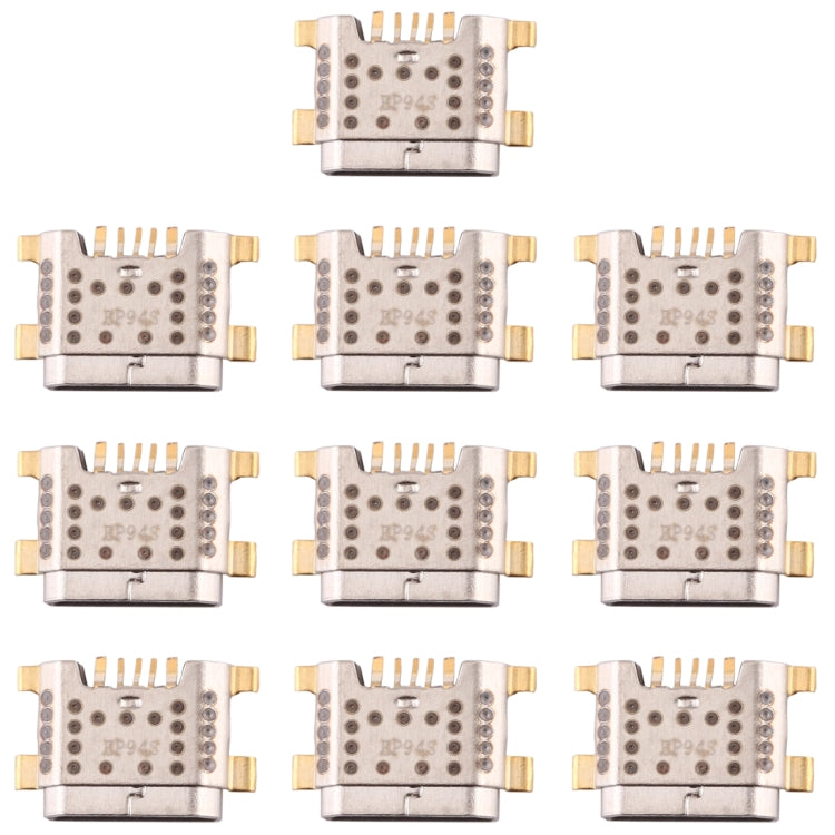 Conector de puerto de carga para Vivo Y3, U1, Y95, Y97, Z1, Z3, Z5 y Z5X (10 unidades)