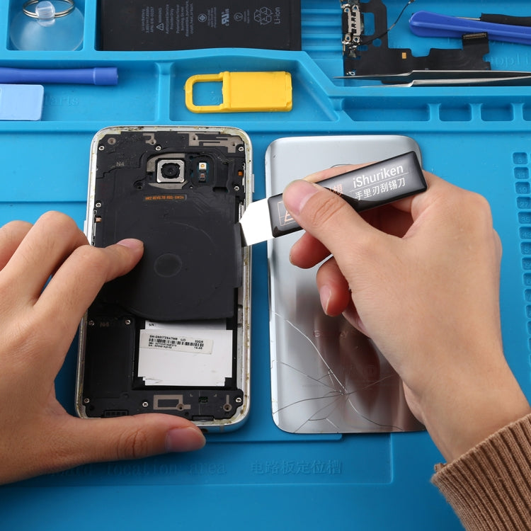 Qianli iShuriken T0.2mm Solder Paster Scraping Tin Knife Wear-resistant Bevel, Bevel