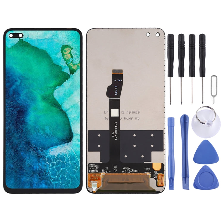 Ecrã LCD e conjunto completo do digitalizador para Huawei Nova 6 / WLZ-AL10 / WLZ-TL10, para Huawei Nova 6