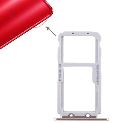 SIM Card Tray + SIM Card Tray / Micro SD Card for Huawei Honor View 10 / V10, For Honor V10, For Huawei View 10 / V10, For Honor View 10 / V10
