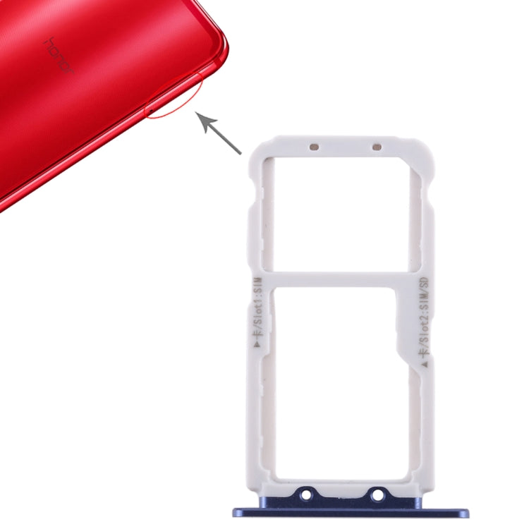 SIM Card Tray + SIM Card Tray / Micro SD Card for Huawei Honor View 10 / V10, For Honor V10, For Huawei View 10 / V10, For Honor View 10 / V10