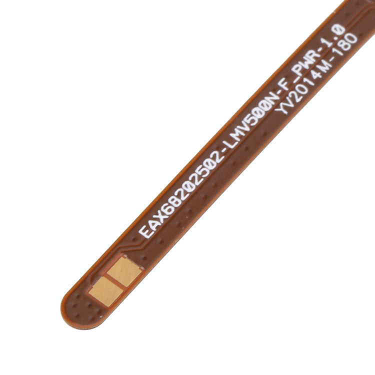 Cable flexible del botón de encendido para LG V50 ThinQ 5G / LM-V500XM / MLM-V500N / LM-V450PM / LM-V450VM, para LG V50 ThinQ 5G