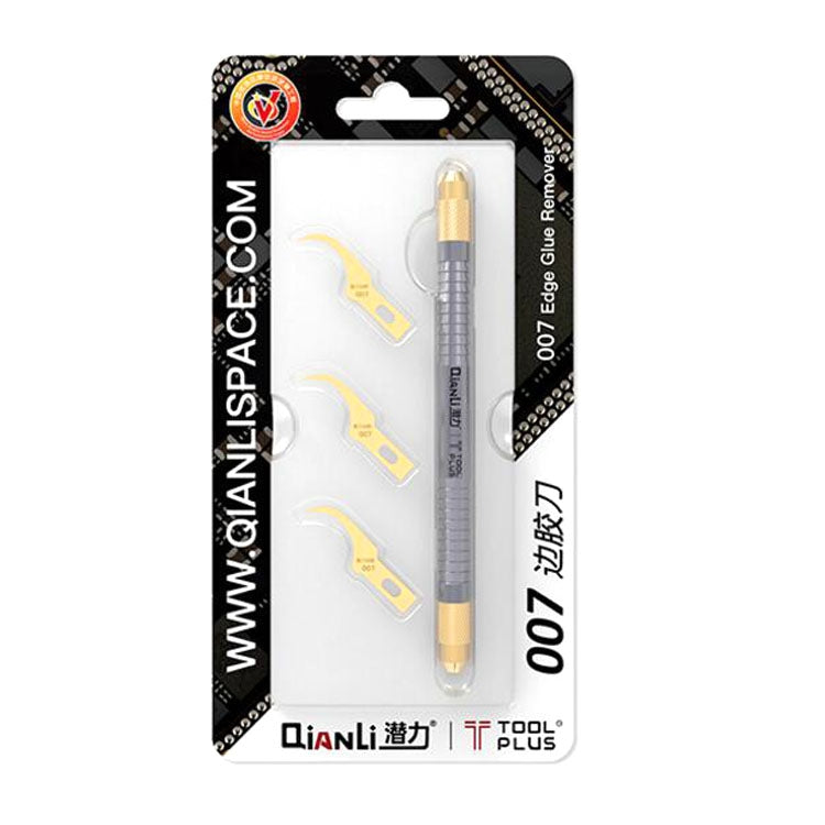 QIANLI 007 Multifunctioal CPU IC Glue Remover Knife Thin Blade Motherboard BGA Chip Glue Cleaning Knife, QIANLI 007