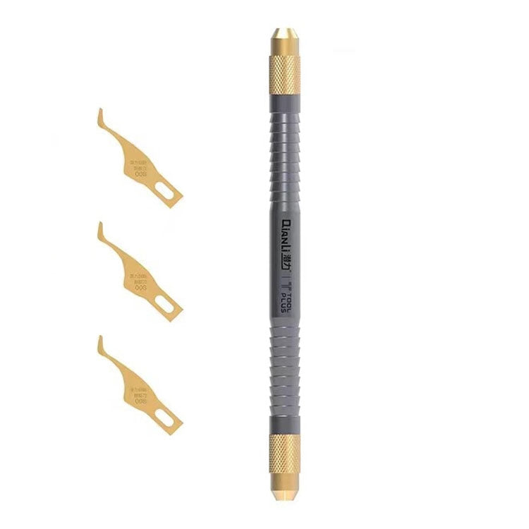 QIANLI 008 Multifunctioal CPU IC Glue Remover Knife Thin Blade Motherboard BGA Chip Glue Cleaning Knife, QIANLI 008