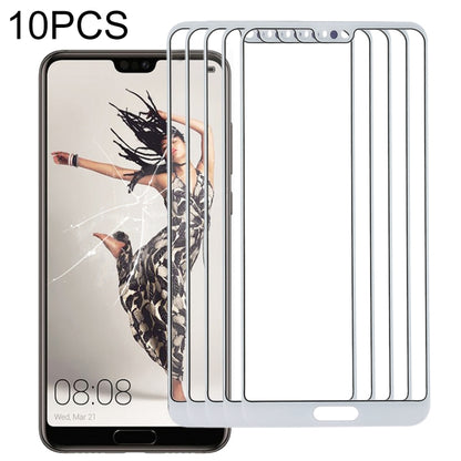 For Huawei P20  10PCS Front Screen Outer Glass Lens, For Huawei P20