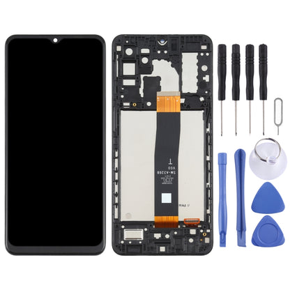 Pantalla LCD y digitalizador originales, ensamblaje completo con marco para Samsung Galaxy A32 5G SM-A326B, para Samsung Galaxy A32 5G (original)