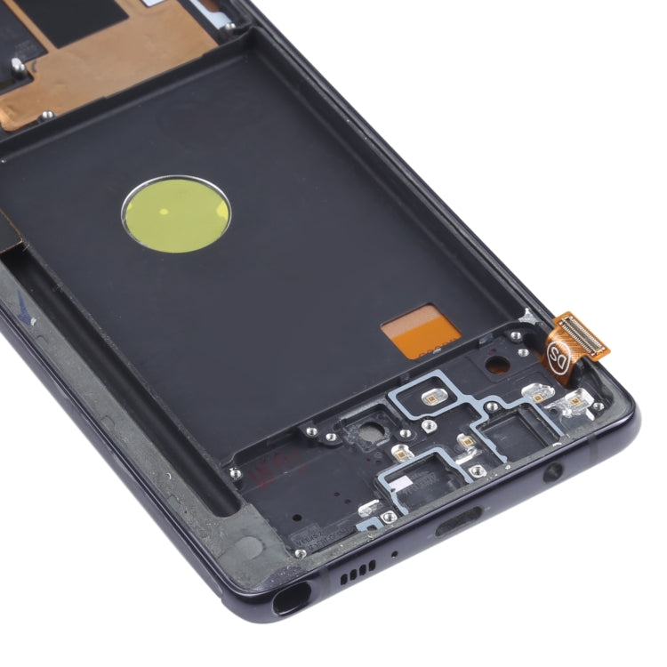 Pantalla LCD TFT y digitalizador completo con marco para Samsung Galaxy Note10 Lite SM-N770 (no compatible con identificación de huellas dactilares)