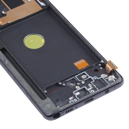 Pantalla LCD TFT y digitalizador completo con marco para Samsung Galaxy Note10 Lite SM-N770 (no compatible con identificación de huellas dactilares)