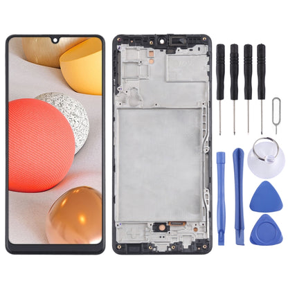 TFT Material LCD Screen and Digitizer Full Assembly With Frame for Samsung Galaxy A42 5G SM-A426, Not Supporting Fingerprint Identification, For Samsung Galaxy A42 5G (TFT)