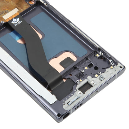Pantalla LCD TFT para Samsung Galaxy Note10, ensamblaje completo con digitalizador, marco y escritura a mano, sin identificación de huellas dactilares (TFT).