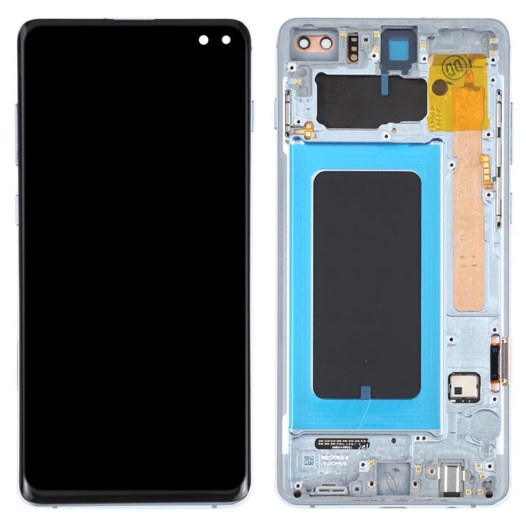 LCD Screen and Digitizer Full Assembly with Frame for Samsung Galaxy S10+, For Samsung Galaxy S10+