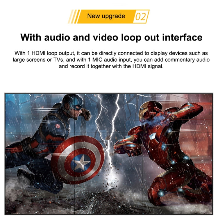 Placa de Captura de Vídeo HD EZCAP280H, Gravador HDMI 1080P, EZCAP 280H