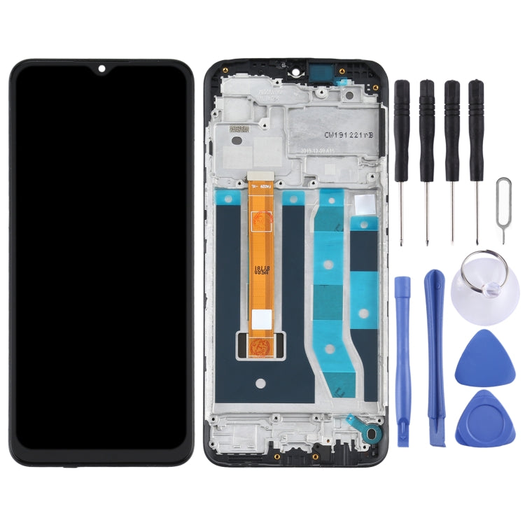 LCD Screen and Digitizer Full Assembly With Frame for OPPO A8 PDBM00, For OPPO A8