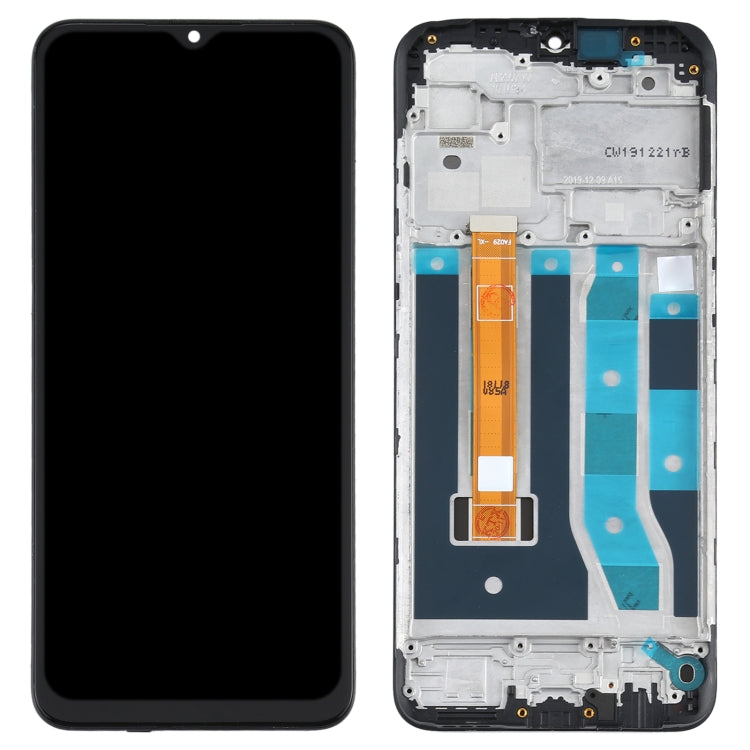 LCD Screen and Digitizer Full Assembly With Frame for OPPO A8 PDBM00, For OPPO A8