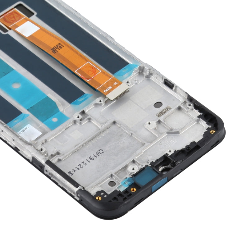 LCD Screen and Digitizer Full Assembly With Frame for OPPO A8 PDBM00, For OPPO A8