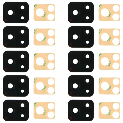 Para Vivo Y52S V2057A, conjunto de 10 lentes para câmara traseira.
