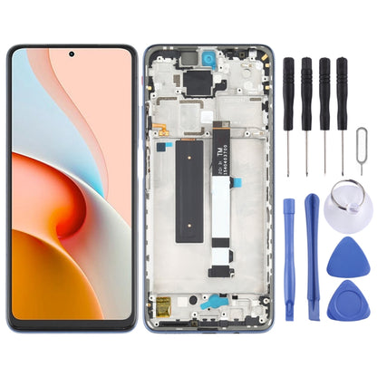 Pantalla LCD y digitalizador originales (montaje completo con marco) para Xiaomi Redmi Note 9 Pro 5G / Mi 10T Lite 5G M2007J17C M2007J17G, para Xiaomi Redmi Note 9 Pro 5G, para Xiaomi Redmi Note 9 Pro 5G (original)