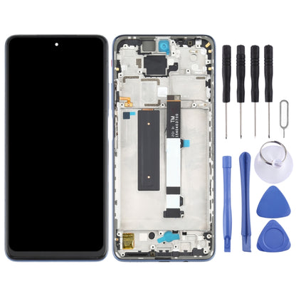 Pantalla LCD y digitalizador originales (montaje completo con marco) para Xiaomi Redmi Note 9 Pro 5G / Mi 10T Lite 5G M2007J17C M2007J17G, para Xiaomi Redmi Note 9 Pro 5G, para Xiaomi Redmi Note 9 Pro 5G (original)