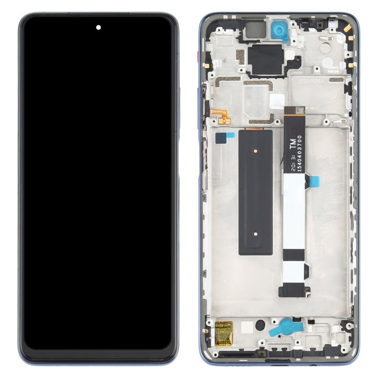 Pantalla LCD y digitalizador originales (montaje completo con marco) para Xiaomi Redmi Note 9 Pro 5G / Mi 10T Lite 5G M2007J17C M2007J17G, para Xiaomi Redmi Note 9 Pro 5G, para Xiaomi Redmi Note 9 Pro 5G (original)