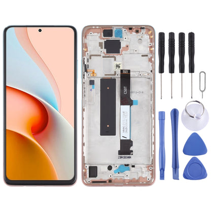 Pantalla LCD y digitalizador originales (montaje completo con marco) para Xiaomi Redmi Note 9 Pro 5G / Mi 10T Lite 5G M2007J17C M2007J17G, para Xiaomi Redmi Note 9 Pro 5G, para Xiaomi Redmi Note 9 Pro 5G (original)