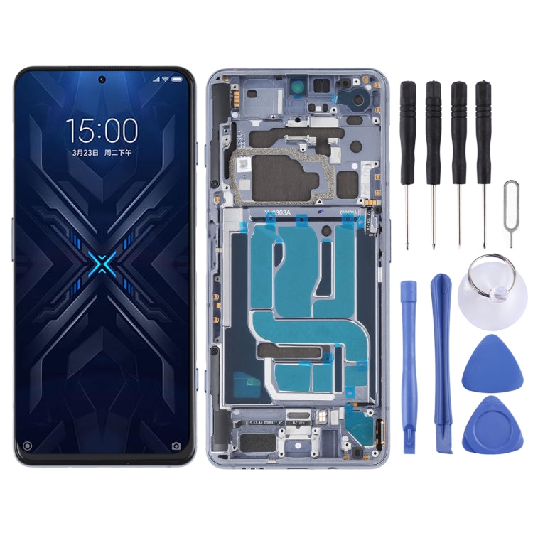 Pantalla LCD y digitalizador originales, montaje completo con marco para Xiaomi Black Shark 4 / Black Shark 4 Pro SHARK PRS-H0, SHARK PRS-A0, para Xiaomi Black Shark 4 (original)