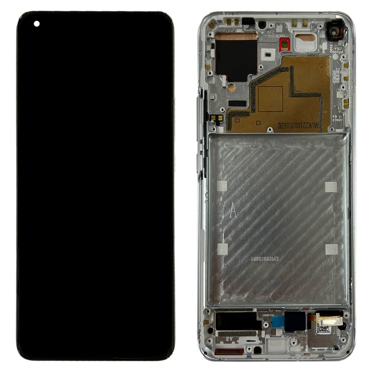 Original LCD Screen and Digitizer Full Assembly with Frame for Xiaomi Mi 11 M2011K2C, M2011K2G, For Xiaomi Mi 11(Original), For Xiaomi Mi 11 (Original)