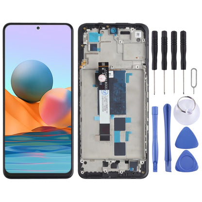 Ecrã LCD e digitalizador originais, conjunto completo com moldura, para Xiaomi Redmi Note 10 Pro 5G / Poco X3 GT 21061110AG, para Xiaomi Redmi Note 10 Pro 5G / Poco X3 GT (Original)