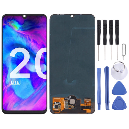 OLED Material LCD Screen and Digitizer Full Assembly for Huawei Y8p / P Smart S, For Huawei Y8p / P Smart S(OLED)