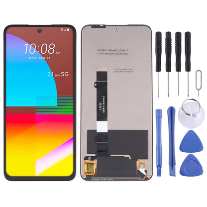 Ecrã LCD e conjunto completo do digitalizador para HTC Desire 21 Pro 5G.