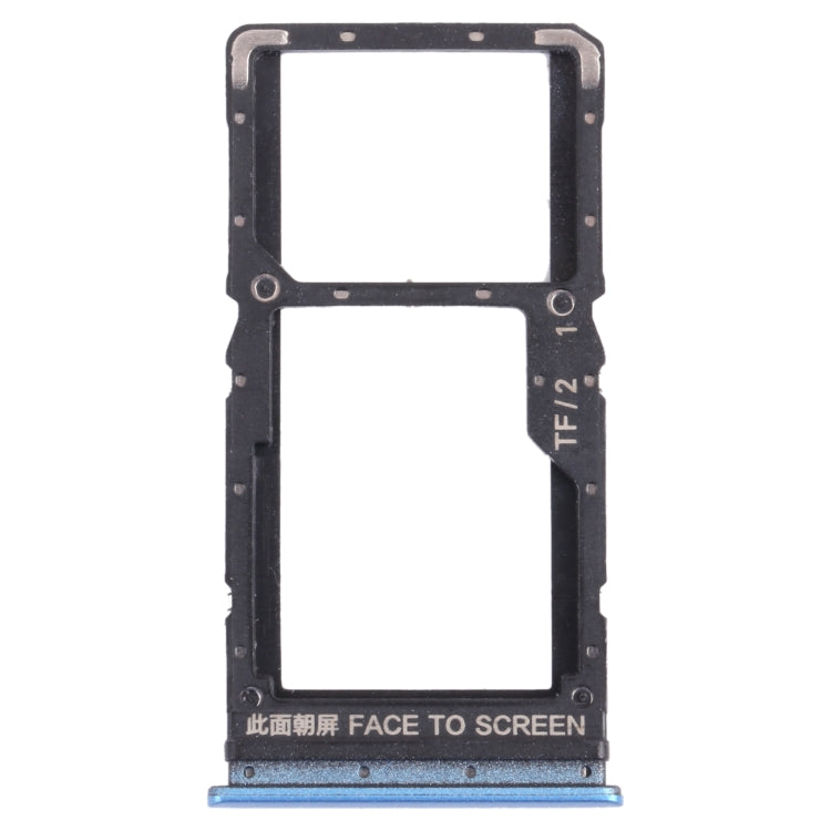 SIM Card Tray + SIM Card Tray / Micro SD Card Tray for Xiaomi Redmi Note 11 (China) 21091116AC / Redmi Note 11T 5G / Poco M4 Pro 5G 21091116AG, MZB0BGVIN, For Xiaomi Redmi Note 11 5G