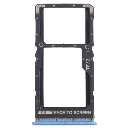 SIM Card Tray + SIM Card Tray / Micro SD Card Tray for Xiaomi Redmi Note 11 (China) 21091116AC / Redmi Note 11T 5G / Poco M4 Pro 5G 21091116AG, MZB0BGVIN, For Xiaomi Redmi Note 11 5G