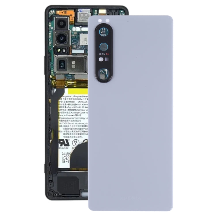 Original Battery Back Cover with Camera Lens for Sony Xperia 1 III, For Sony Xperia 1 III, For Sony Xperia 1 III(Original)