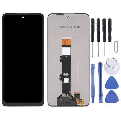 Ecrã LCD e conjunto completo do digitalizador para Motorola Moto G22.
