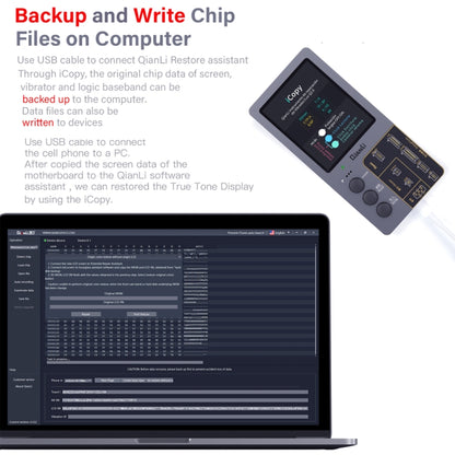 Qianli iCopy Plus 3 in 1 LCD Screen Original Color Repair Programmer For iPhone, 3 in 1 For iPhone 6-12 Series