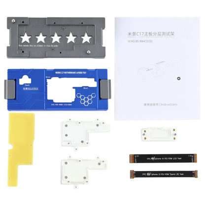 Accesorio de prueba de funcionamiento de la placa base MiJing C17 para iPhone X/XS/XS Max, MiJing C17
