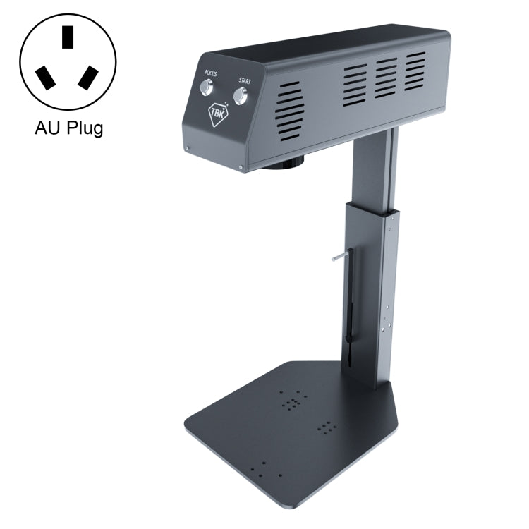 Máquina de marcação a laser TBK-958M com focagem automática e separador de fotogramas, equipamento de gravação 2 em 1, ficha do Reino Unido, ficha TBK-958M do Reino Unido, ficha TBK-958M dos EUA, ficha TBK-958M da Austrália, ficha TBK-958M da UE