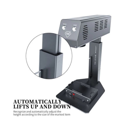 Máquina de marcação a laser TBK-958M com focagem automática e separador de fotogramas, equipamento de gravação 2 em 1, ficha do Reino Unido, ficha TBK-958M do Reino Unido, ficha TBK-958M dos EUA, ficha TBK-958M da Austrália, ficha TBK-958M da UE