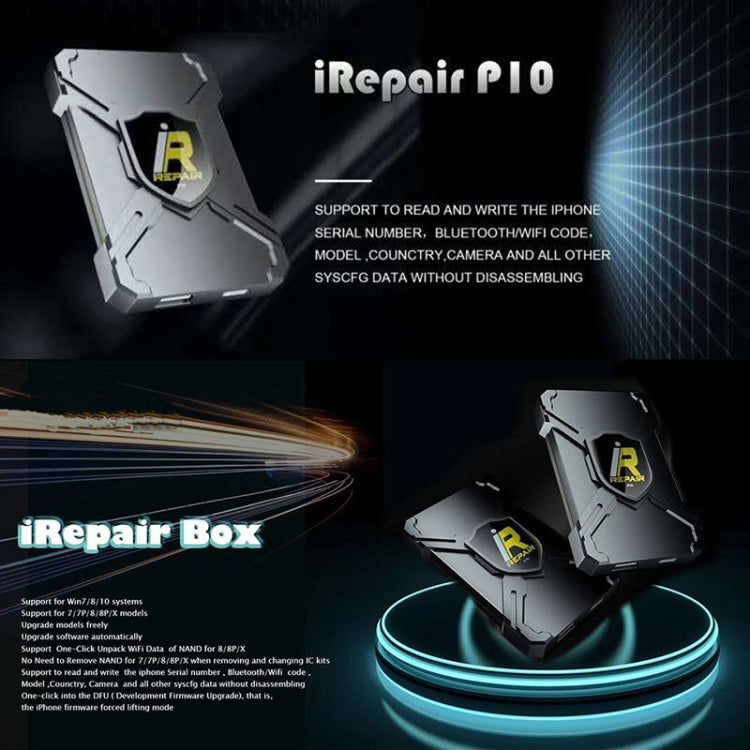 iRepair BOX P10 iD Box NAND Programmer No Disassembly Required Hard Disk, iRepair BOX P10