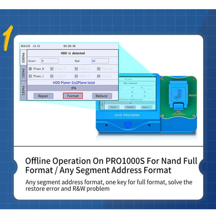 JC BGA110 Nand Module For iPhone 8 ~ 11 Pro Max, JC BGA110