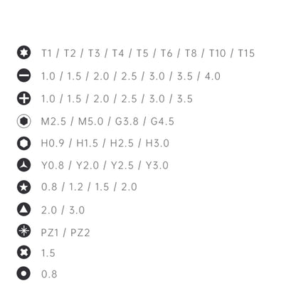 JAKEMY JM-8184 47 in 1 CR-V Precision Magnetic Screwdriver Set, JM-8184