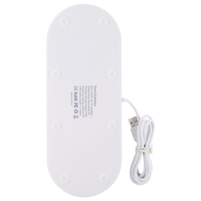 HQ-UD15 Rotatable Wireless Charging Base with Stand for Phones / iWatches / AirPods (Silver), Silver (with wireless charging), without Wireless Charging White, without Wireless Charging Black, White (with wireless charging)                             ...