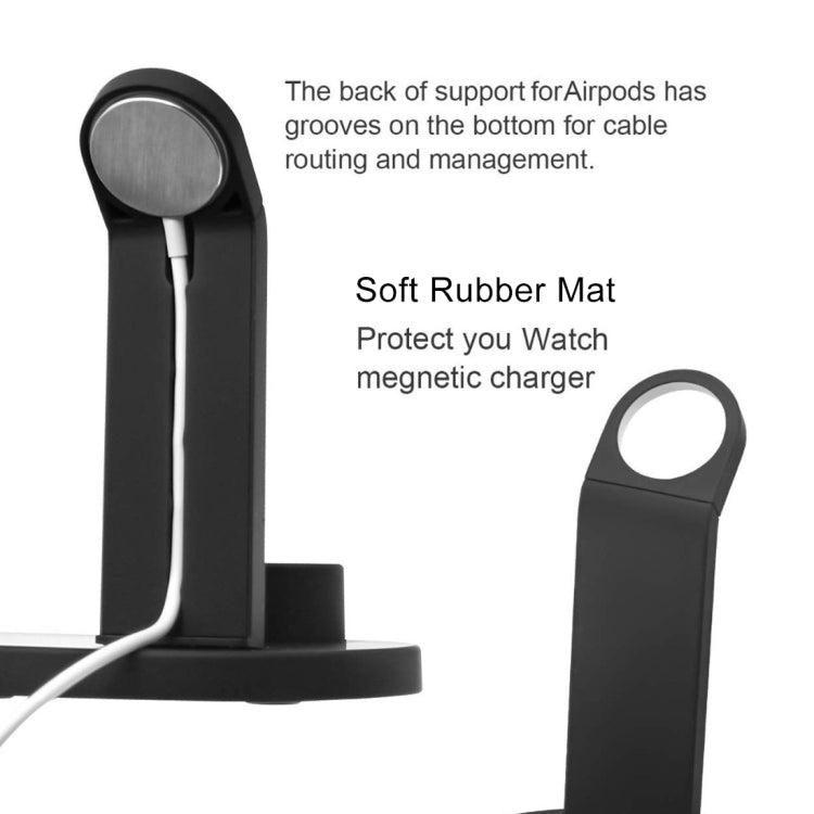 HQ-UD15 Rotatable Wireless Charging Base with Stand for Phones / iWatches / AirPods (Silver), Silver (with wireless charging), without Wireless Charging White, without Wireless Charging Black, White (with wireless charging)                             ...