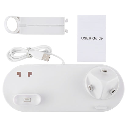 HQ-UD15 Rotatable Wireless Charging Base with Stand for Phones / iWatches / AirPods (Silver), Silver (with wireless charging), without Wireless Charging White, without Wireless Charging Black, White (with wireless charging)                             ...
