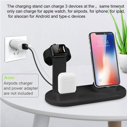 HQ-UD15 Rotatable Wireless Charging Base with Stand for Phones / iWatches / AirPods (Silver), Silver (with wireless charging), without Wireless Charging White, without Wireless Charging Black, White (with wireless charging)                             ...