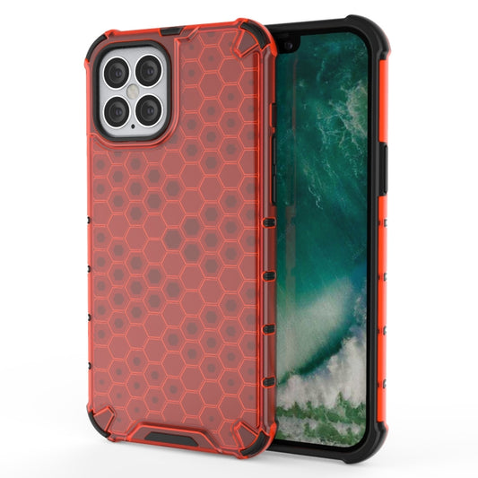 For iPhone 12 Pro 6.1 inch Shockproof Honeycomb PC + TPU Case, For iPhone 12 / 12 Pro