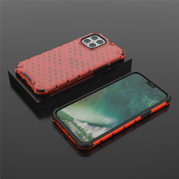For iPhone 12 Pro 6.1 inch Shockproof Honeycomb PC + TPU Case, For iPhone 12 / 12 Pro