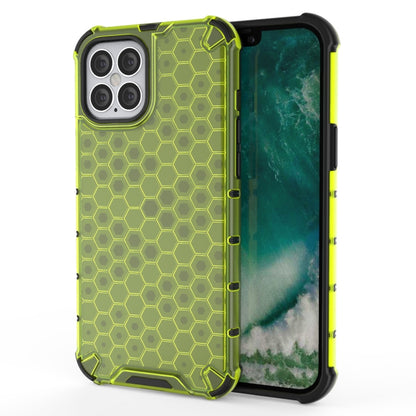 For iPhone 12 Pro 6.1 inch Shockproof Honeycomb PC + TPU Case, For iPhone 12 / 12 Pro