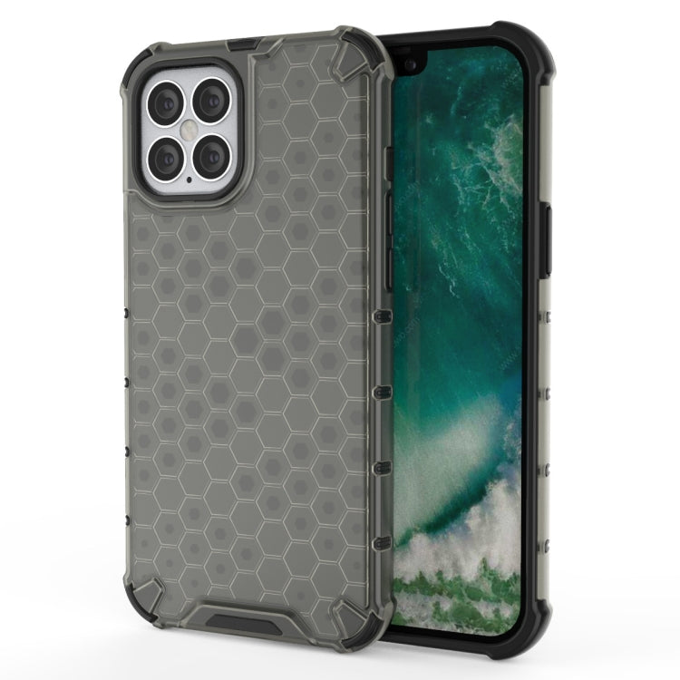 For iPhone 12 Pro 6.1 inch Shockproof Honeycomb PC + TPU Case, For iPhone 12 / 12 Pro