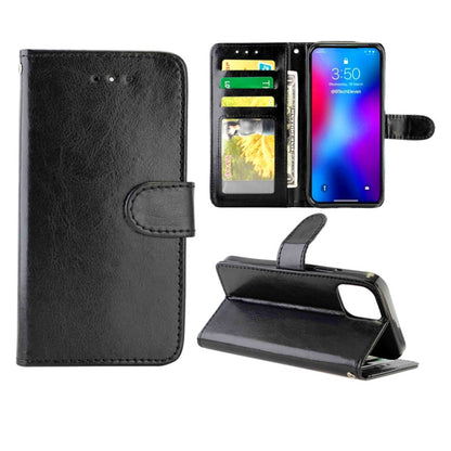 Crazy Horse Texture Leather Horizontal Flip Protective Case with Holder & Card Slots & Wallet & Photo Frame, For iPhone 12 Pro Max, For iPhone 12 mini, For iPhone 12 / 12 Pro